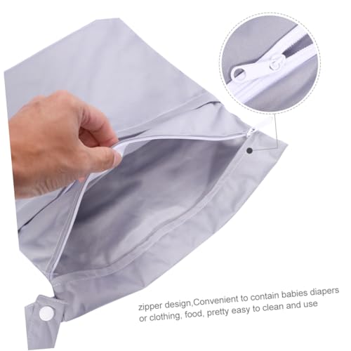 Bolso organizador para pañales KOMBIUDA gris miniatura 3