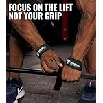 Lifting Wrist Straps for Weightlifting (1 Pair) – Padded Lifting Straps for Deadlifts, Powerlifting, Strength Training & Bodybuilding – Gym Straps for Men & Women - Image 5