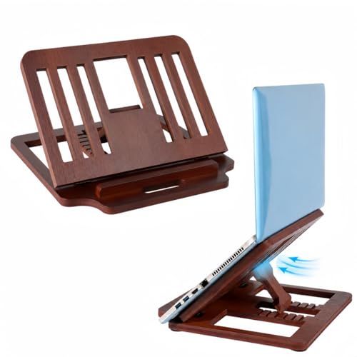 Bamboo Foldable Laptop Stand