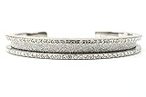 Hair Tie Bracelet - Elegance by Maria Shireen - Steel Silver - Medium