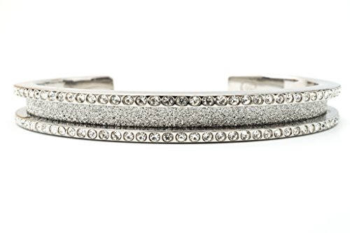 Hair Tie Bracelet - Elegance by Maria Shireen - Steel Silver - Medium
