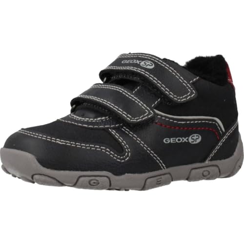 Geox B Balu B C0735 bottines premiers pas en cuir souple pour bébé