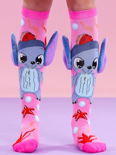 Crazy Socks For Kids Cute Knee Socks Girls 3D High Tube Fashion Novelty girl2