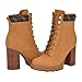 Guess Women's Nellsan Bootie, Medium Natural Logo 101, 7