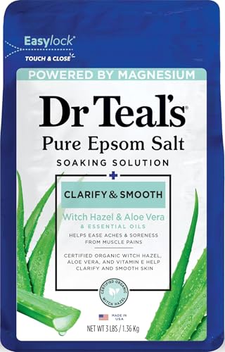 Dr Teal's Epsom Salt Magnesium Soak, Clarify...