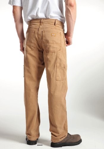 Dickies Mens Relaxed Fit Sanded Duck Carpenter Jeans, Brown Duck, 38W x 30L US2