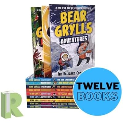 Bear Grylls The Complete Adventures Collection 12 Books Set