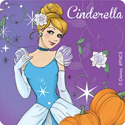 Disney Princess Stickers - Party Favors - 100 Per Pack #TOP1