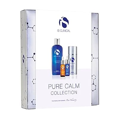 iS CLINICAL Pure Calm Collection, Calming Skincare full regimen, Collection Gift Set, Perfect for red or irritated skin