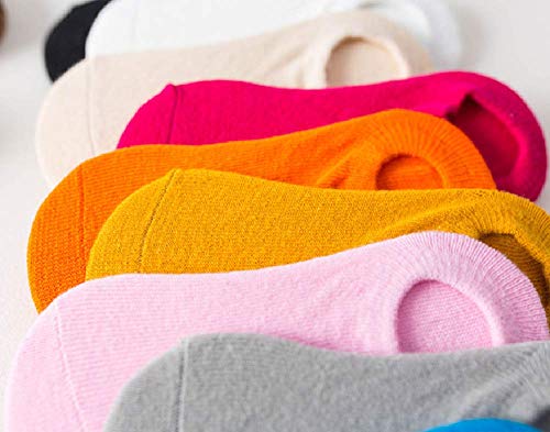 Kids Ankle Socks, Low Cut Cotton Socks Colorful Anti Slip No Show Socks for 2-12 Years Boys Girls, 10 Pairs2