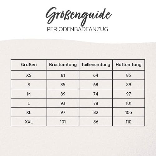 Foto von MYLILY® Perioden Bikinihosen für Damen V-Shape | Perioden Bademode zum Schwimmen | Period Swimwear (S)