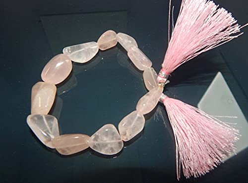 Quartz rose naturel LKBEADS en pépites pour créer des bijoux bohèmes et ateliers DIY bien-être