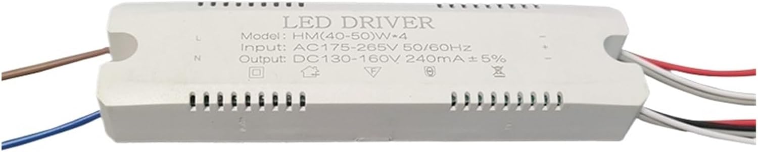 1PCS 240mA LED Driver Lighting Transformer((40-50) W-4)