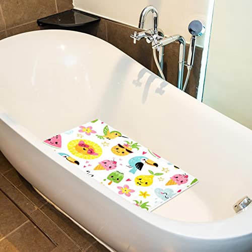 Tapis de douche antidérapant sans latex pour éviter les glissades