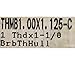 Boat Thru Hull Fitting THMB1.00X1.125C | Chrome Bronze 1 1/8 Inch