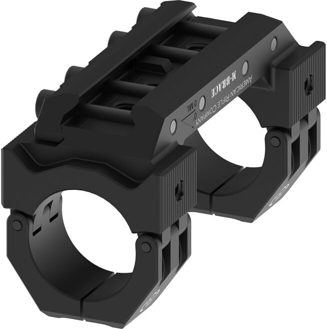 american rifle Company M-Brace 1-Piece Picatinny Scope Mount 20 MOA 34mm Rings Matte Black High