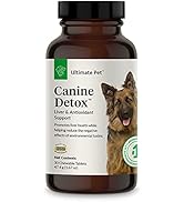 Ultimate Pet Nutrition Canine Detox, Liver Antioxidant Environmental Support Supplement for Dogs,...
