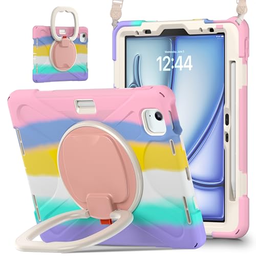 Protège écran iPad Air 11 pouces M3 coque antichoc rigide enfant