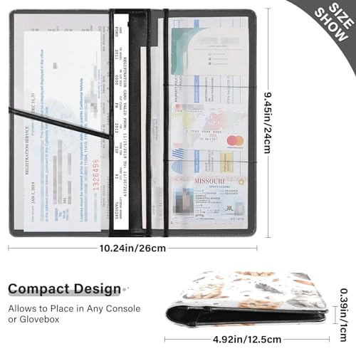 Organizador de Documentos de Cuero miniatura 3