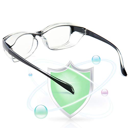WAHAH Anti-Fog Safety Glasses with Integrated Side Protection, Eyes Protection Glasses, Eyes Protection Masks, Windproof Eye Masks, Eyes Protection Masks Goggles