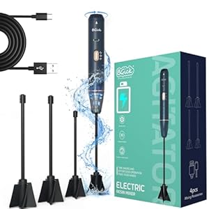 Bgick Wiederaufladbarer Harzmischer mit 4 Paddeln