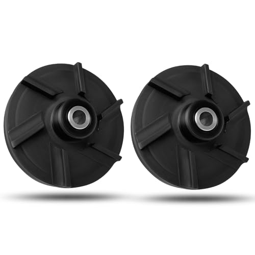 SDEAUP 3587 Magnetic Impeller, 2 Pack, Black, Nylon & Stainless Steel, Compatible with Grindmaster Crathco D15, D155, D25, D255, D35, D355 Beverage Dispensers, Gravity Beverage Dispenser Part