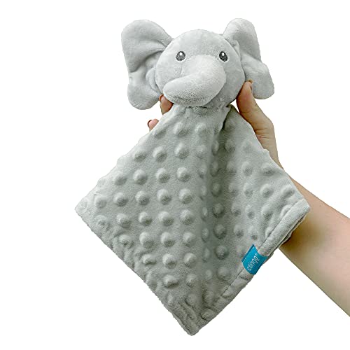 Cobertor Com Naninha Elefante Cinza, Clingo, Cinza