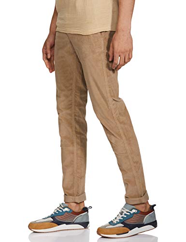Image of Indian Terrain Men's Slim Casual Trousers