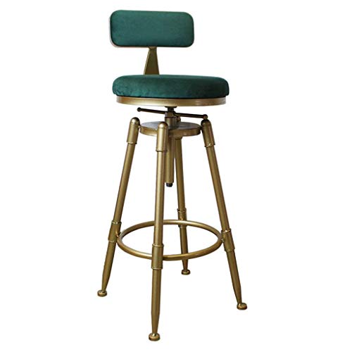 Tabouret de bar pivotant avec hauteur ajustable pour restaurant