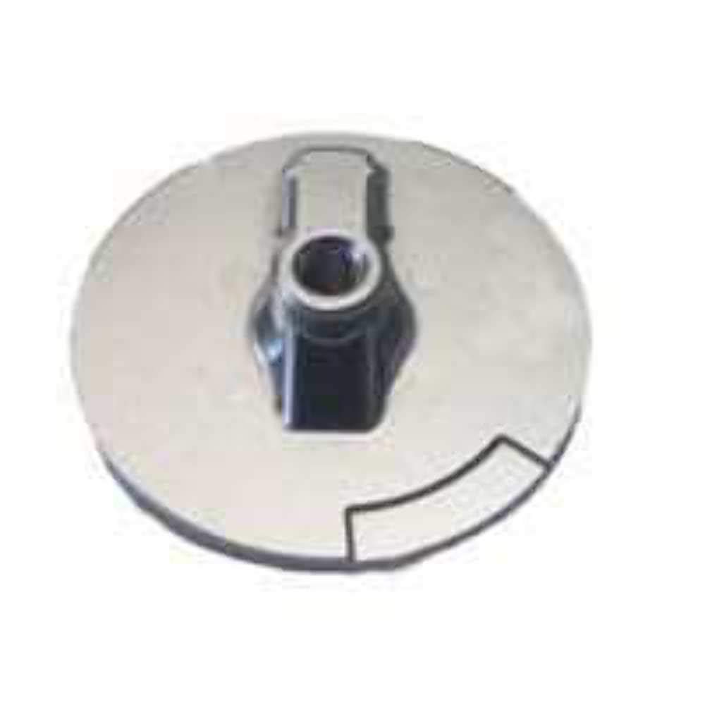Tecnoseal Trim Plate Anode - Magnesium Flat Mercury Alpha f/Engines