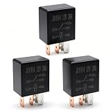 OXCANO Lot de 3 relais de pompe à carburant 4671168E 72472M 5 broches 12 V DV SPDT compatibles avec Chrysler Dodge Jeep Siemens TYCO Relais multifonction