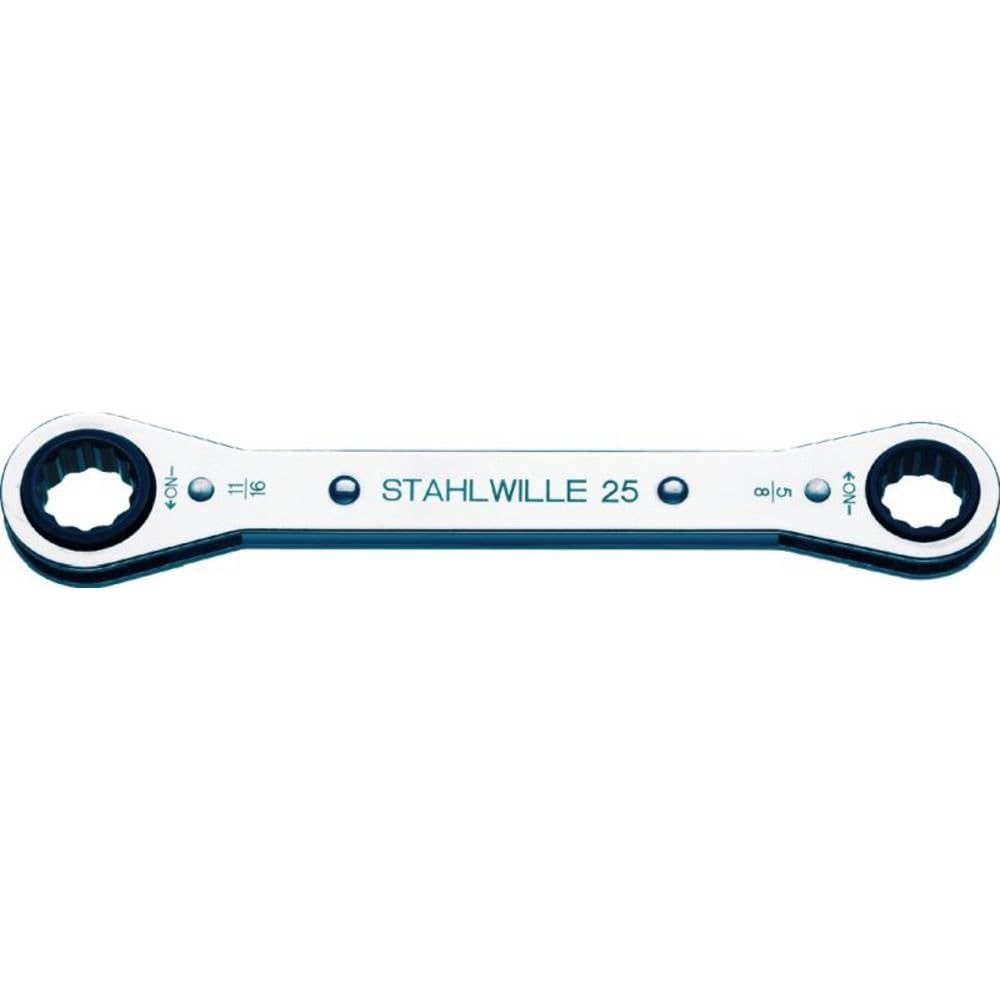 Stahlwille 41561620 25AN Double-Ended Ratcheting Box Wrench Spanne...