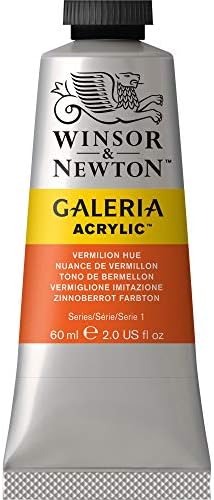 Winsor & Newton SG Education GAL 2120644 Full Range of Galeria Acrylic, 60 mL Tube, Titanium White