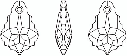 Miniatura 5 de 20pcs Checa Faceted Cristal Barroco Candelabro Colgante gota Perlas Sueltas Atrapasoles 0.866 in Mayo Piedra de nacimiento verde esmeralda para DIY