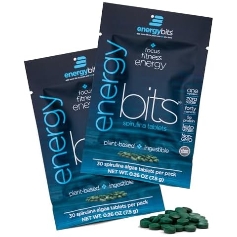 ENERGYBITS Spirulina Tablets Cover