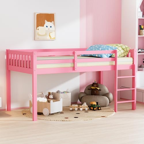 Joymor Low Loft Bed for Kids