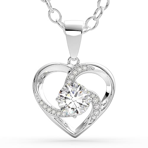SERASAR Sterling Silver Necklace Women 925 with Pendant - 50cm Cord Jewellery Box Rocker Chain Lady Band Death Dead