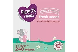 Parent's Choice Light & Fresh Baby Wipes: Gentle Care for Sensitive Skin
