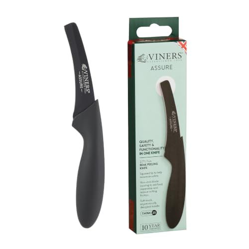 Image of Viners Assure Beak Peeling Knife 2.7" / 7cm | SaferTip Technology