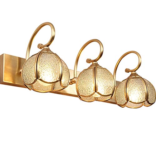 Lampe de mur de chambre étanche équipée de 3 têtes lumineuses LED