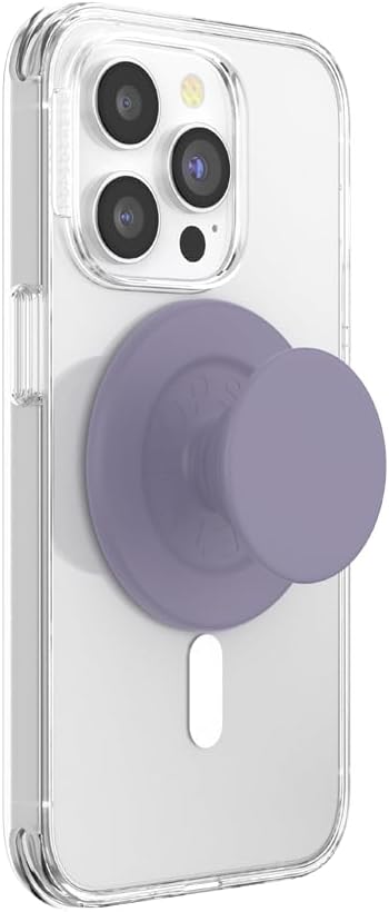 Phone Grip for MagSafe with Kickstand, Magnetic Stand, Swappable Top, Secure Hold for iPhone MagSafe Cases, Phone & Tablet Grip - Soft Touch Dusk