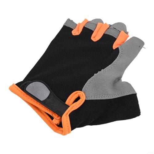 Gants de moto respirants et antidérapants pour homme et femme, gants de moto, gants de sport avec ABS + silicone + tissu au niveau de la paume, anti-transpiration, rembourrage résistant aux chocs pour
