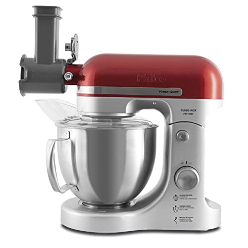 Batedeira Planetária Philco PBP1200V Inox 5l 1200W 127v