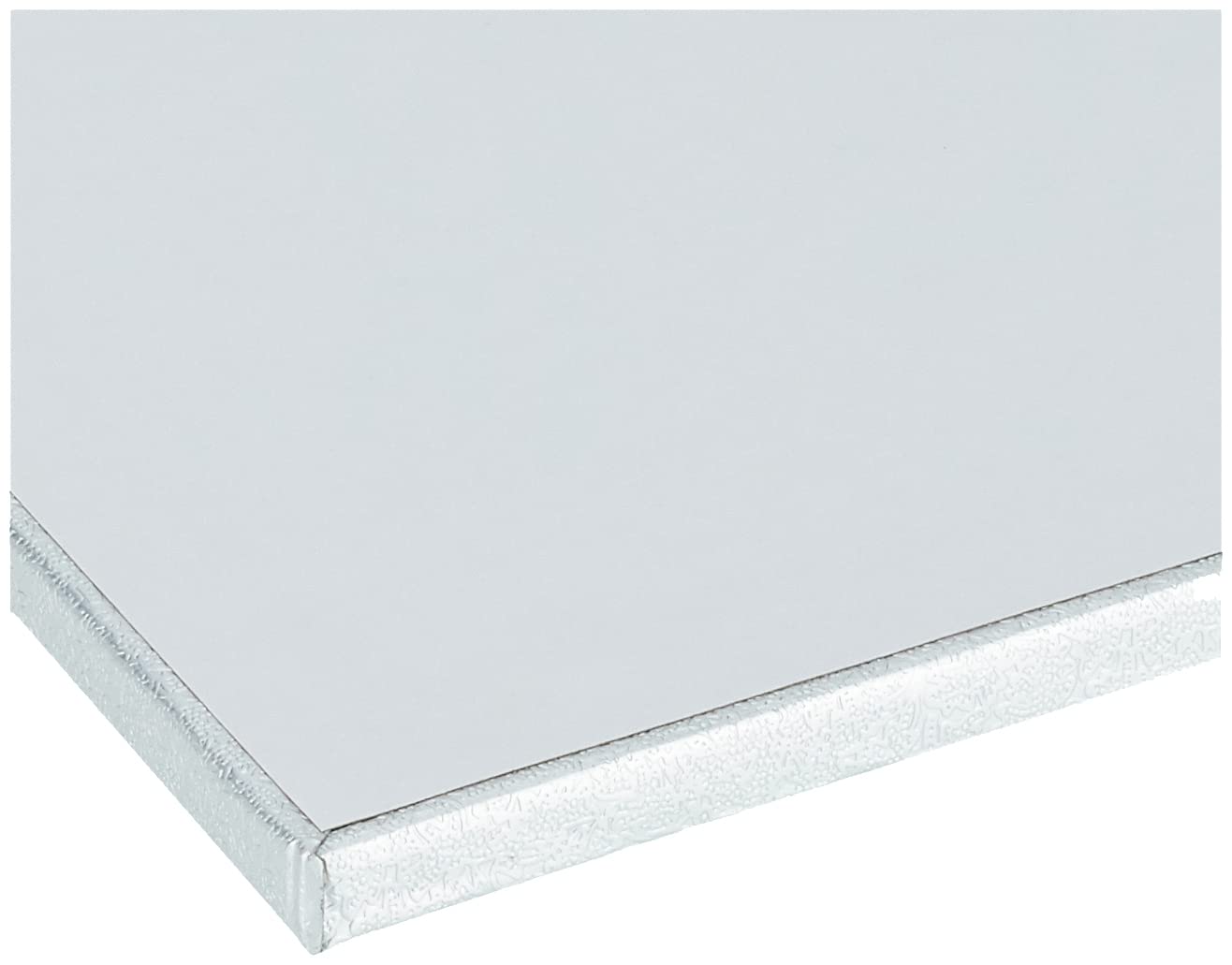 Decora 931222 Cakeboard Tortenunterlage Silber 40 x 60 x h 1,2 cm, Aluminium, 40 x 60 x 1.2 cm