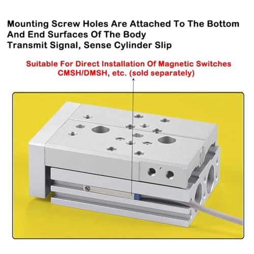 Cylindre de précision HLQ8-A avec table pneumatique haut de gamme - 5