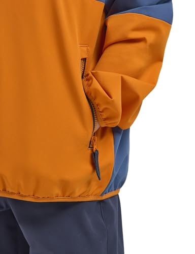 Veste softshell Jack Wolfskin Turbulence Hooded K pour enfant et ado