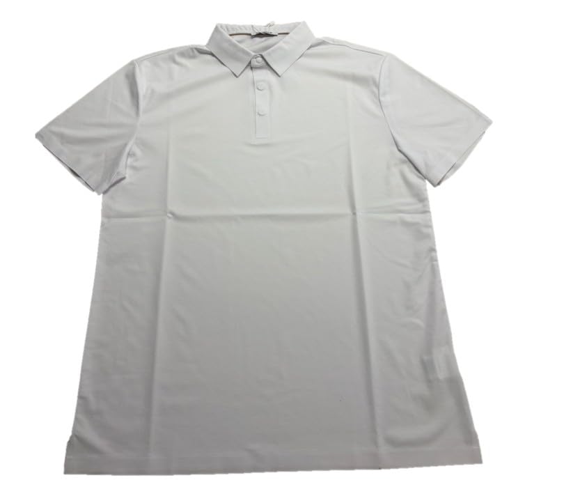 Generico PDA - Polo para hombre, color liso, mezcla de algodón, manga corta, freschissima Huyiku