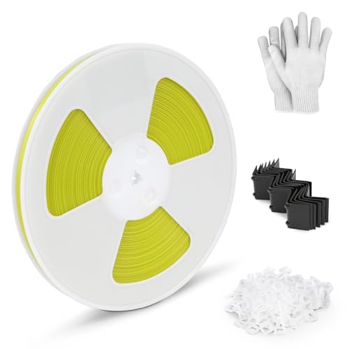 Heavy Duty Banding Strapping kit Contain 1/2" x3200" Polypropylene Packaging Straps &amp; 100 Plastic Clips 20 Edge Protectors Glove
