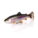 Savage Gear 4D Pulse Tail Line Thru Trout Fishing Bait, 4 oz, Trout, Realistic Contours, Colors & Movement, Durable Construction, Built-in Rattle