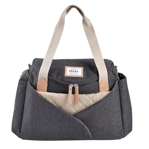 BÉABA, Sac à Langer Sydney II, Modulable, Grande contenance, Rangements multiples, espace à cocoon, Pochette repas isotherme, Système attache poussettes,...